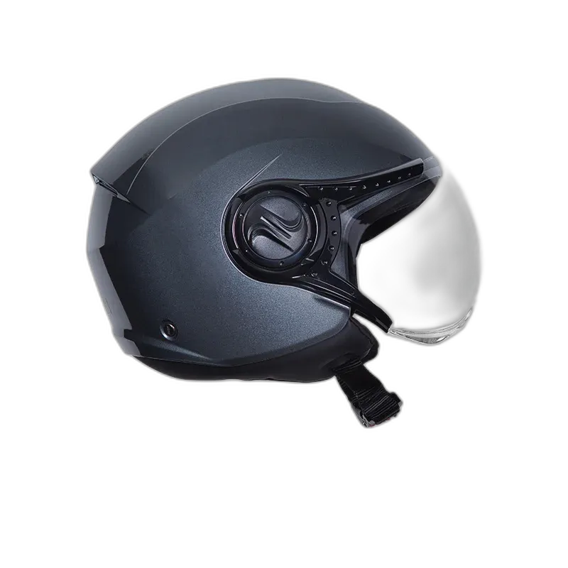 STUDDS Urban Super D1 Gun Grey Half Face Helmet