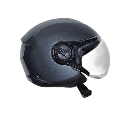 STUDDS Urban Super D1 Gun Grey Half Face Helmet