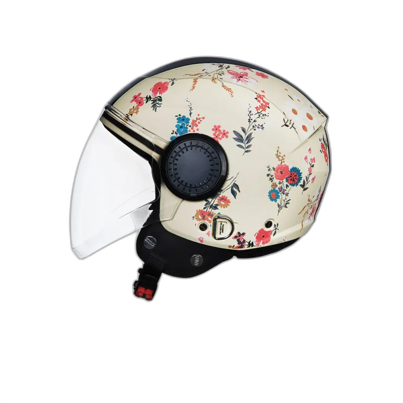 STUDDS Urban Super D2 Matt Yellow Half Face Helmet