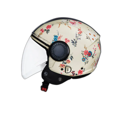 STUDDS Urban Super D2 Matt Yellow Half Face Helmet