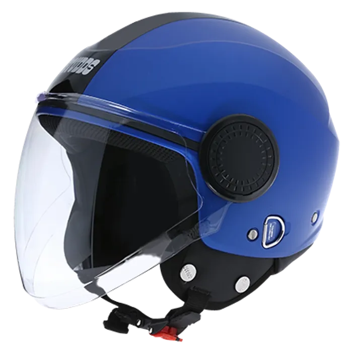 STUDDS Urban Super Matt Blue Half Face Helmet
