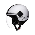 STUDDS Urban Super White Half Face Helmet