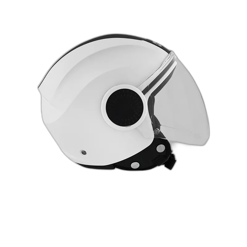 STUDDS Urban Super White Half Face Helmet