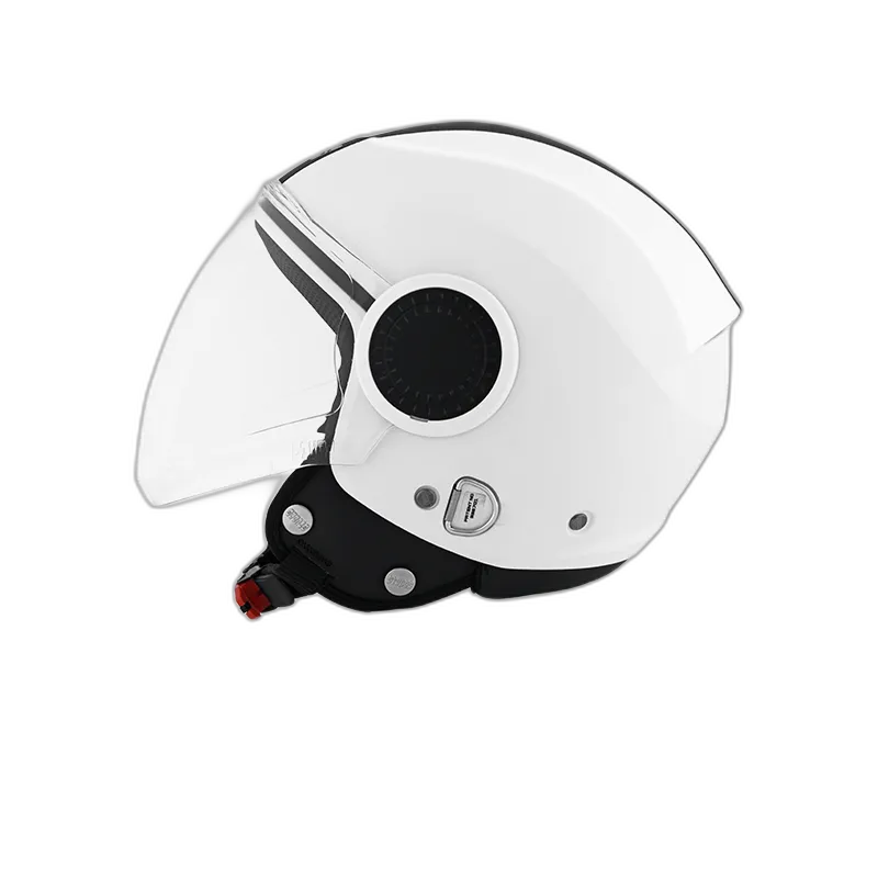 STUDDS Urban Super White Half Face Helmet