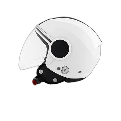 STUDDS Urban Super White Half Face Helmet