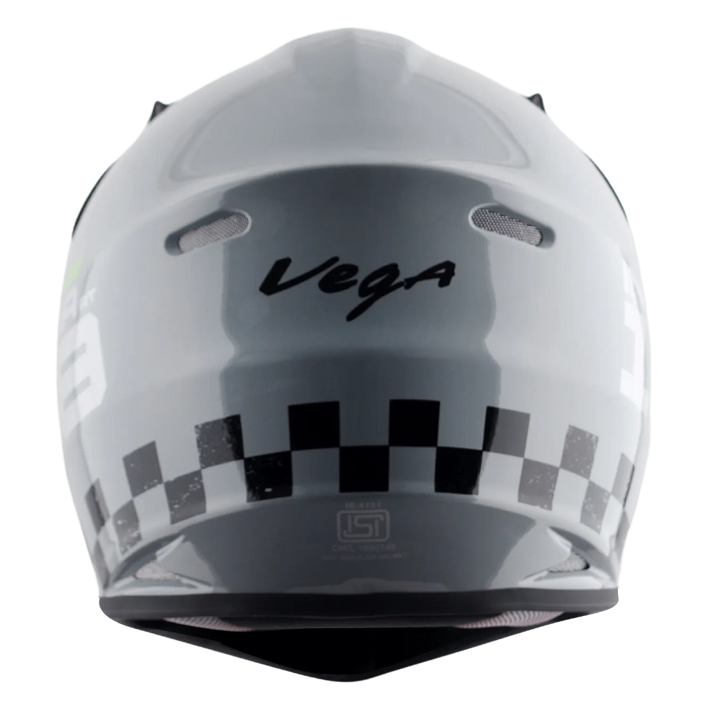 VEGA V Cross Dx F1 Grey Black Off Road Helmet