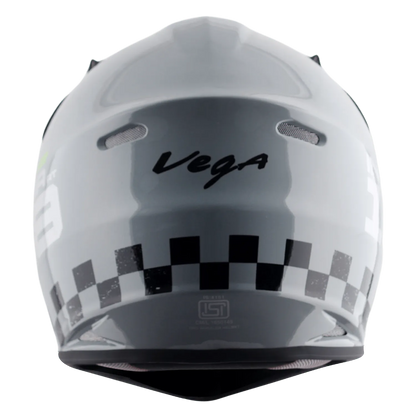 VEGA V Cross Dx F1 Grey Black Off Road Helmet