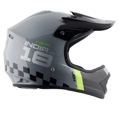 VEGA V Cross Dx F1 Grey Black Off Road Helmet