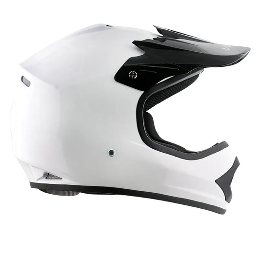VEGA V Cross Dx White Off Road Helmet