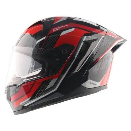 Vega Arrow Dv Dx Runner Black Red Full Face Helmet