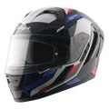 Vega Arrow Dx Runner Black Blue Red Full Face Helmet