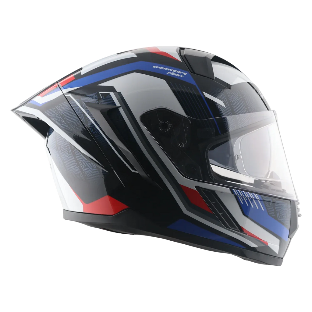 Vega Arrow Dx Runner Black Blue Red Full Face Helmet