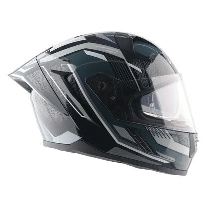 Vega Arrow Dx Runner Black Gray Full Face Helmet