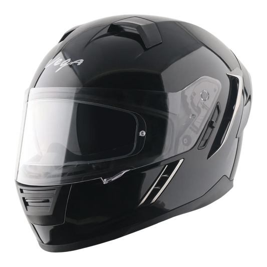 Vega Arrow Dx Solid Black Full Face Helmet