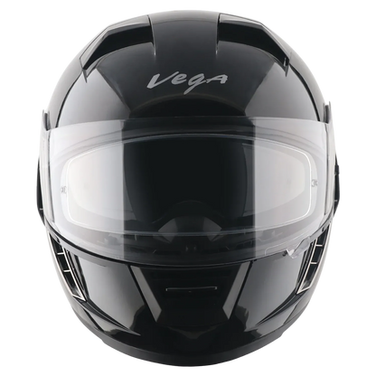 Vega Arrow Dx Solid Black Full Face Helmet