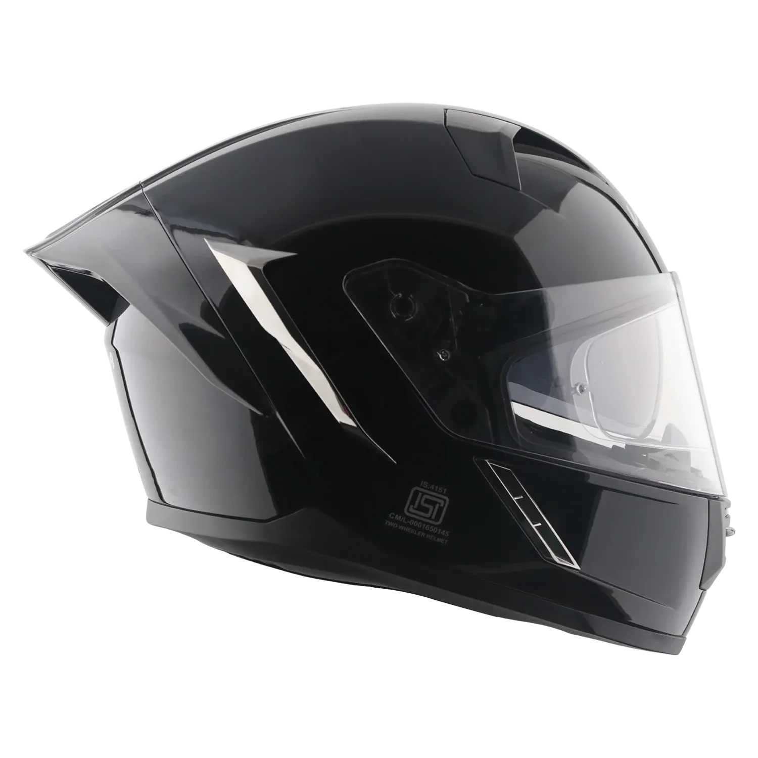 Vega Arrow Dx Solid Black Full Face Helmet