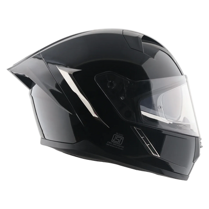 Vega Arrow Dx Solid Black Full Face Helmet