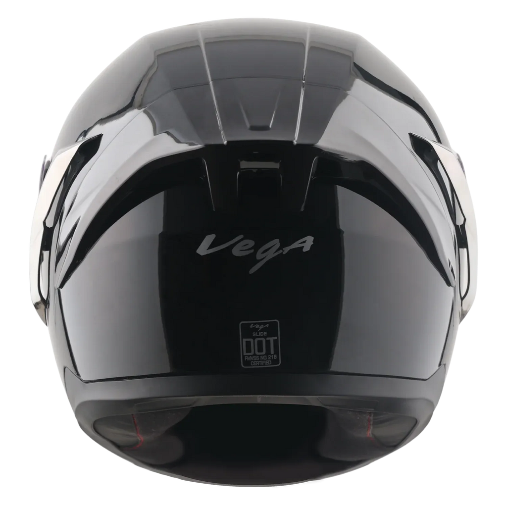 Vega Arrow Dx Solid Black Full Face Helmet