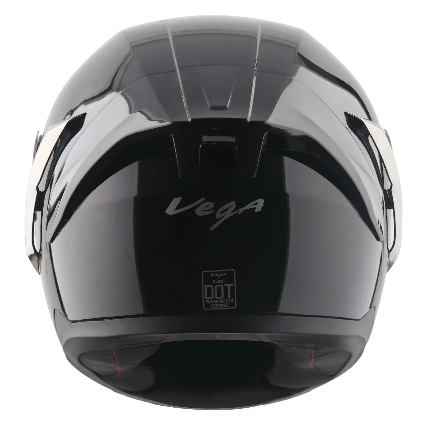 Vega Arrow Dx Solid Black Full Face Helmet