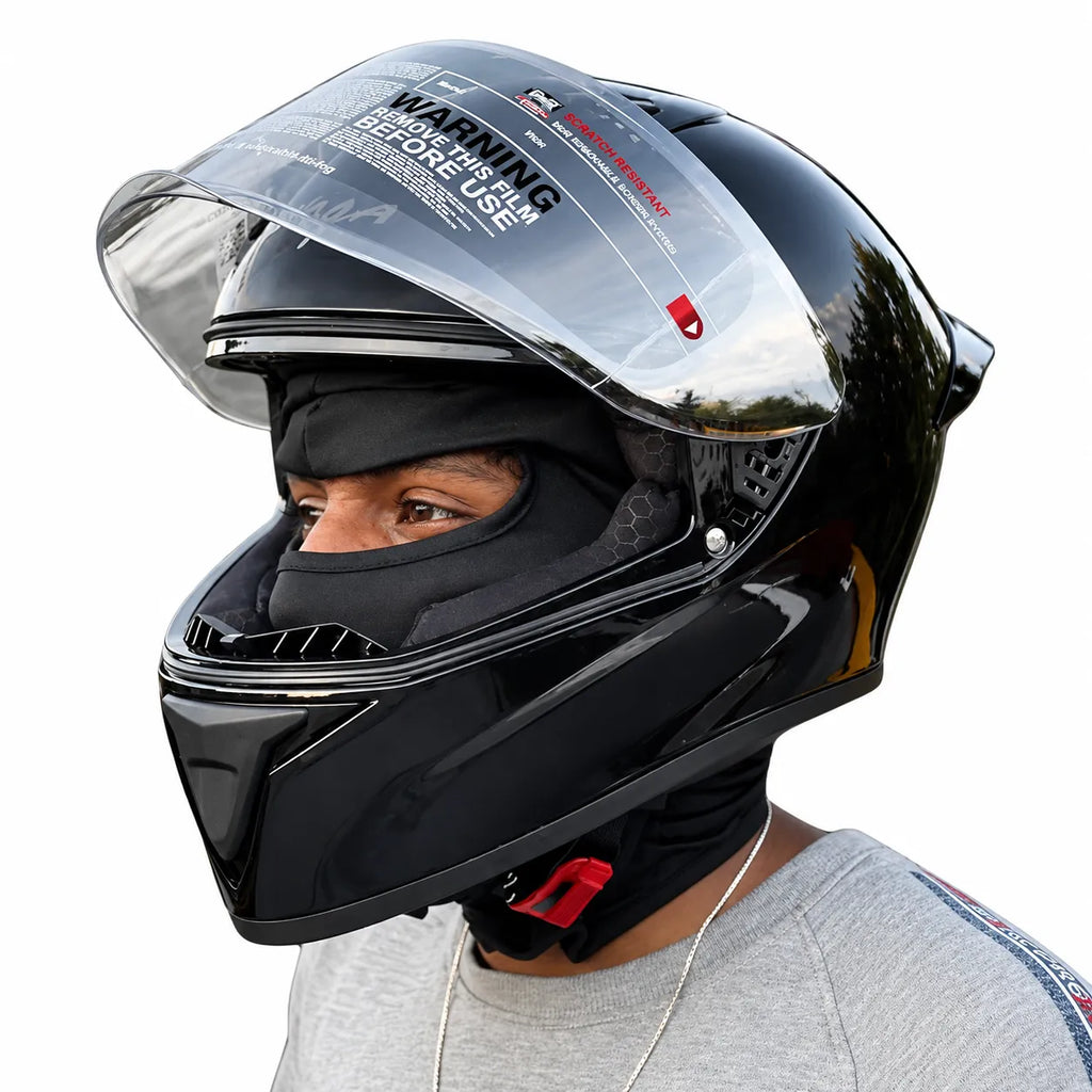 VEGA Bolt Black Full Face Helmet