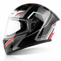 Vega Bolt Dx Classy Black Grey Full Face Helmet