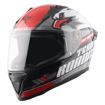 Vega Bolt Dx Rodies Black Red Full Face Helmet