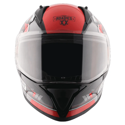 Vega Bolt Dx Rodies Black Red Full Face Helmet