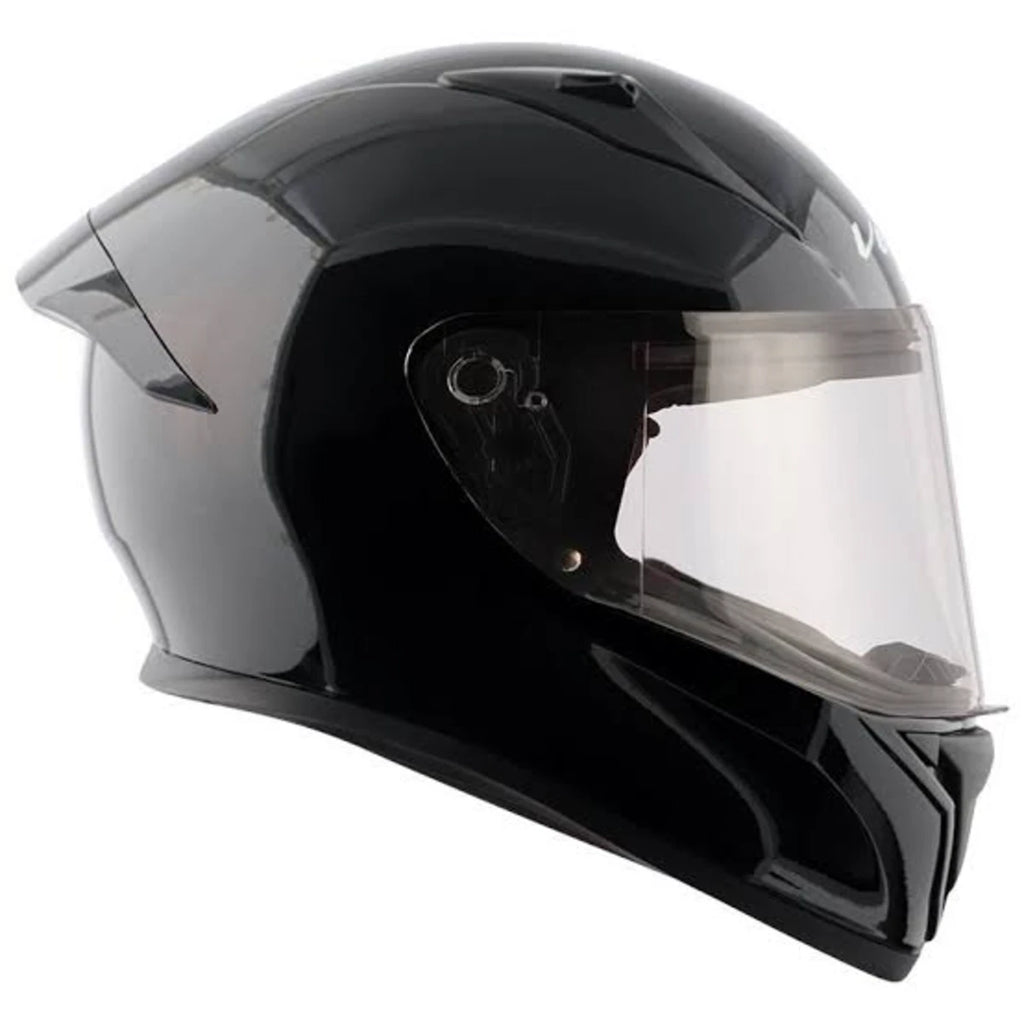 Vega Bolt Dx Solid Black Full Face Helmet