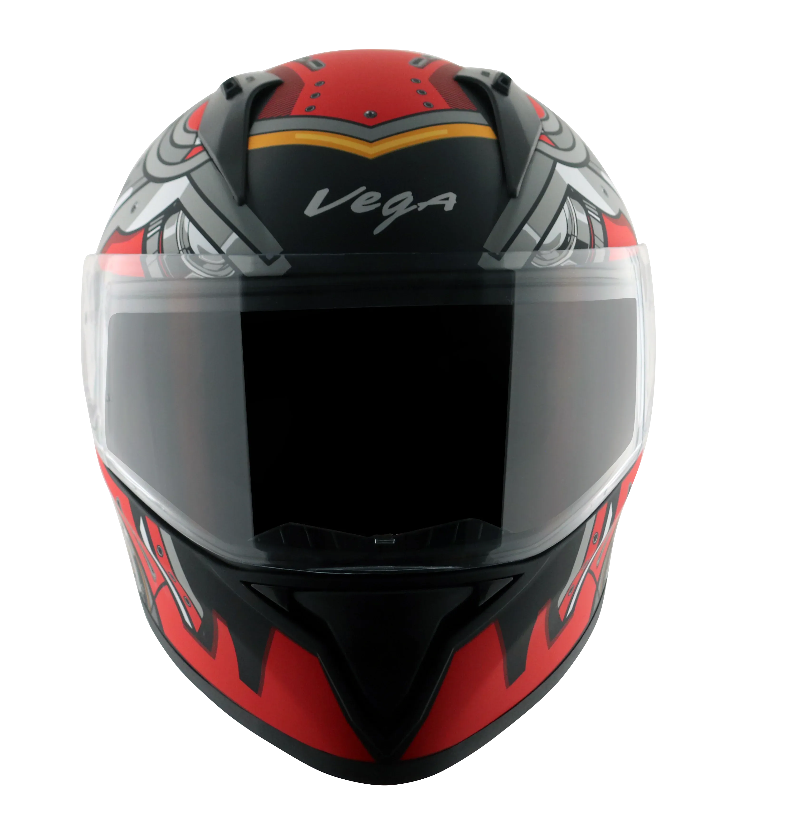 Vega Bolt Dx Speedx Dull Black Red Full Face Helmet