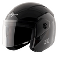 VEGA Buds Dx Black Half Face Helmet