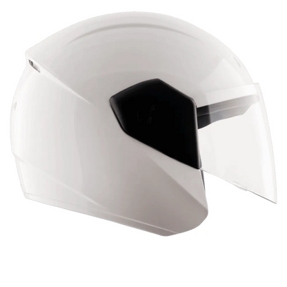 Vega Buds Dx White Half Face Helmet