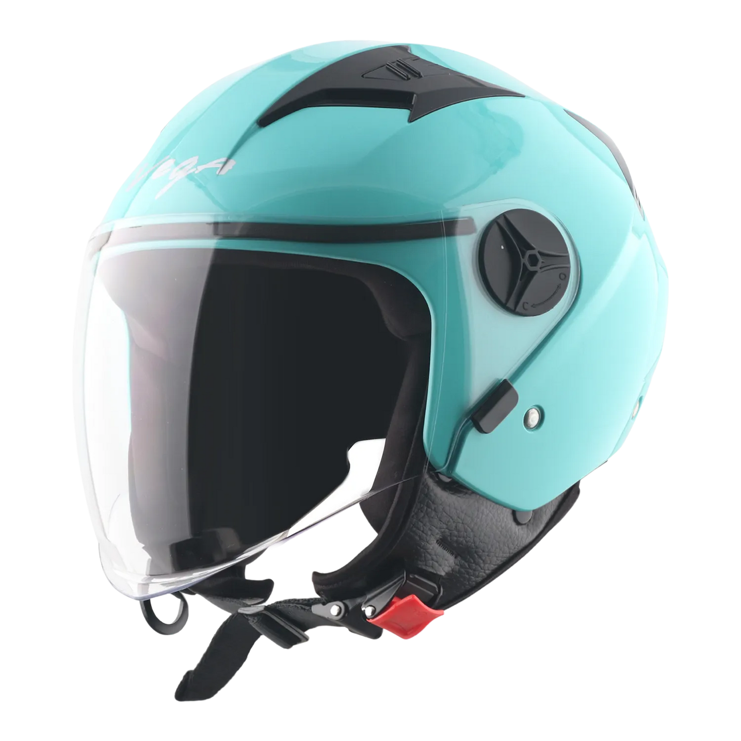Vega Clark Mint Half Face Helmet