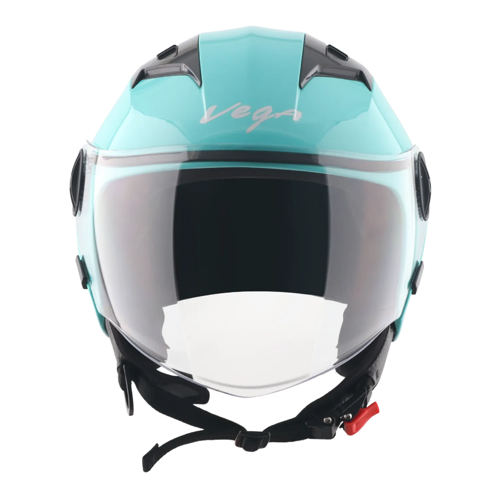 Vega Clark Mint Half Face Helmet