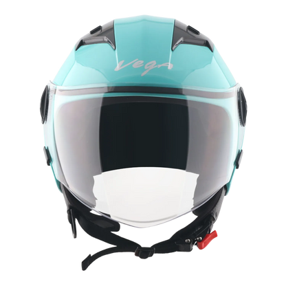 Vega Clark Mint Half Face Helmet
