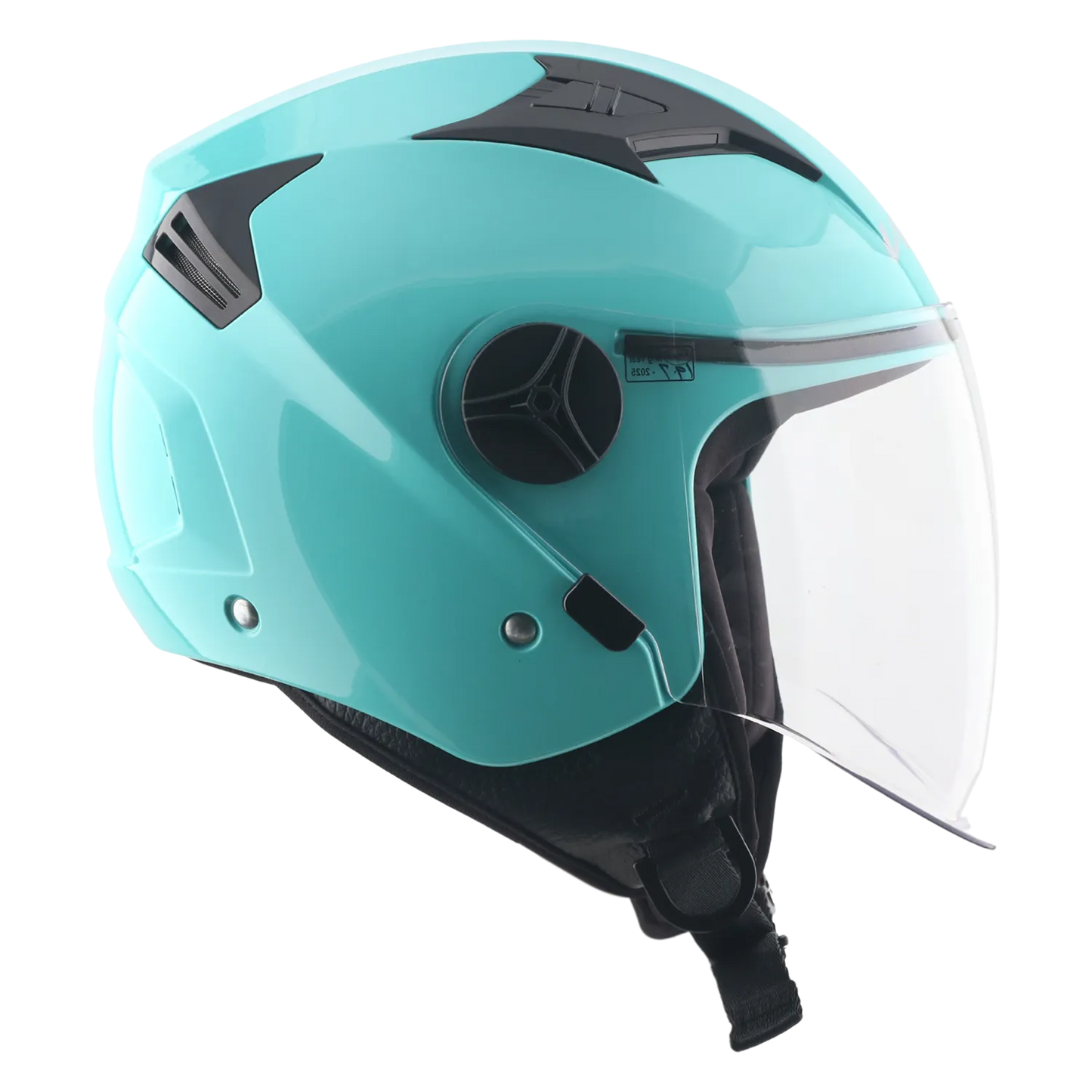 Vega Clark Mint Half Face Helmet