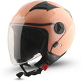 Vega Clark Solid Peach Half-Face Helmet