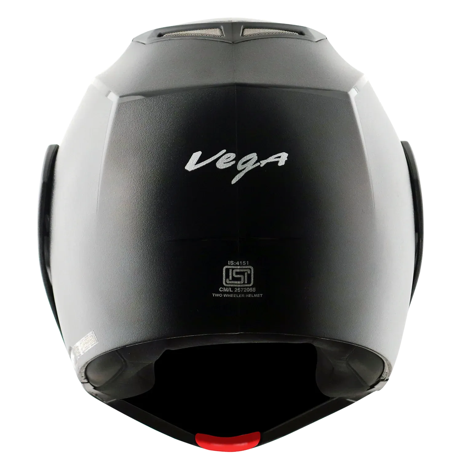 VEGA Crux Tf Dual Visor Black Flip Up Helmet