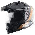 Vega Vf-11 Dirt-x Aircraft Black Gold Off Road Helmet