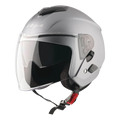 Vega Punch Dull Anthracite Half Face Helmet