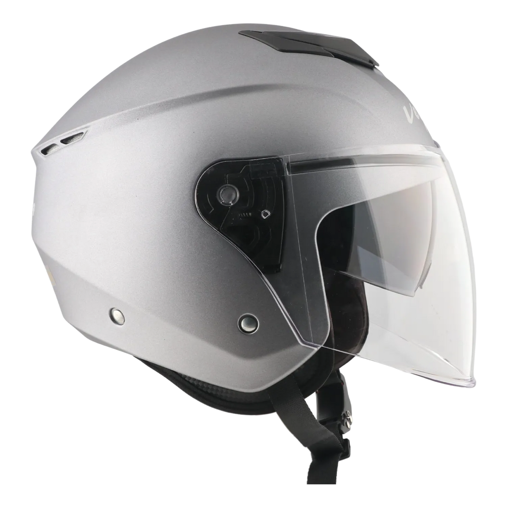 Vega Punch Dull Anthracite Half Face Helmet