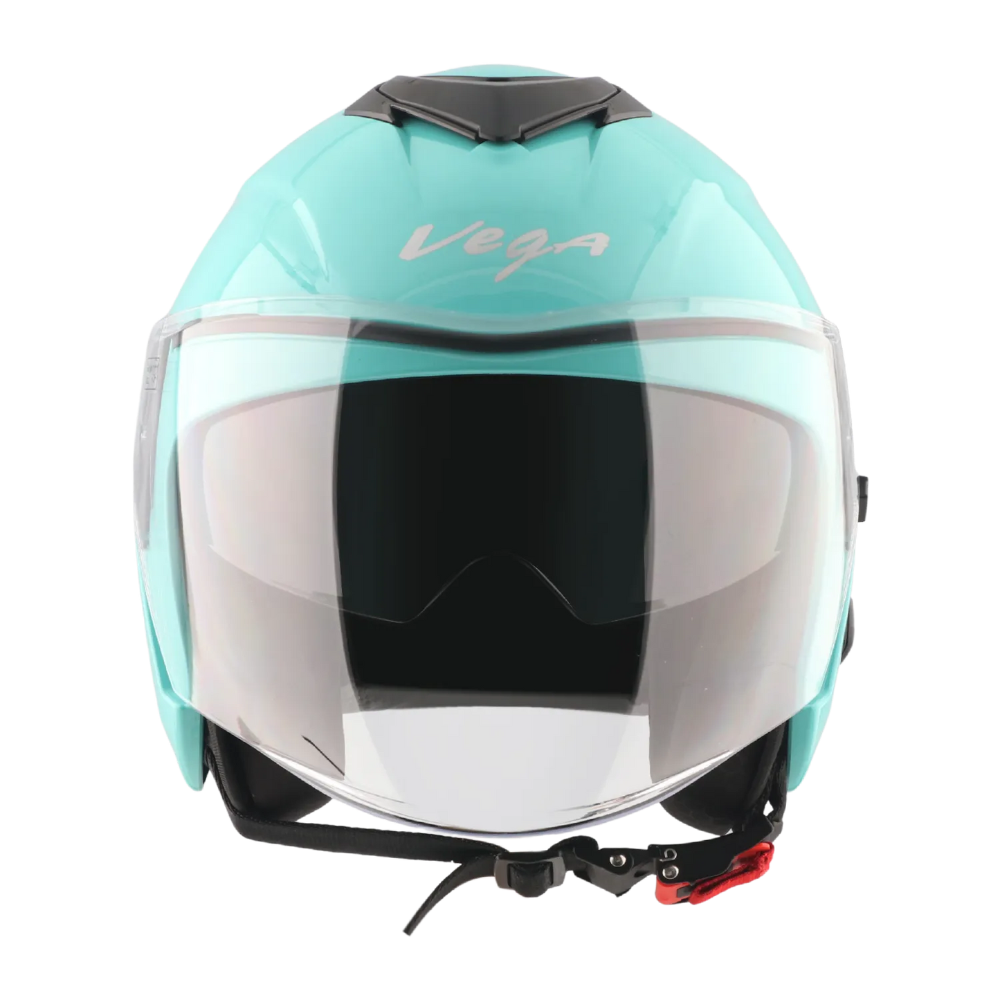 Vega Punch Solid Mint Half Face Helmet