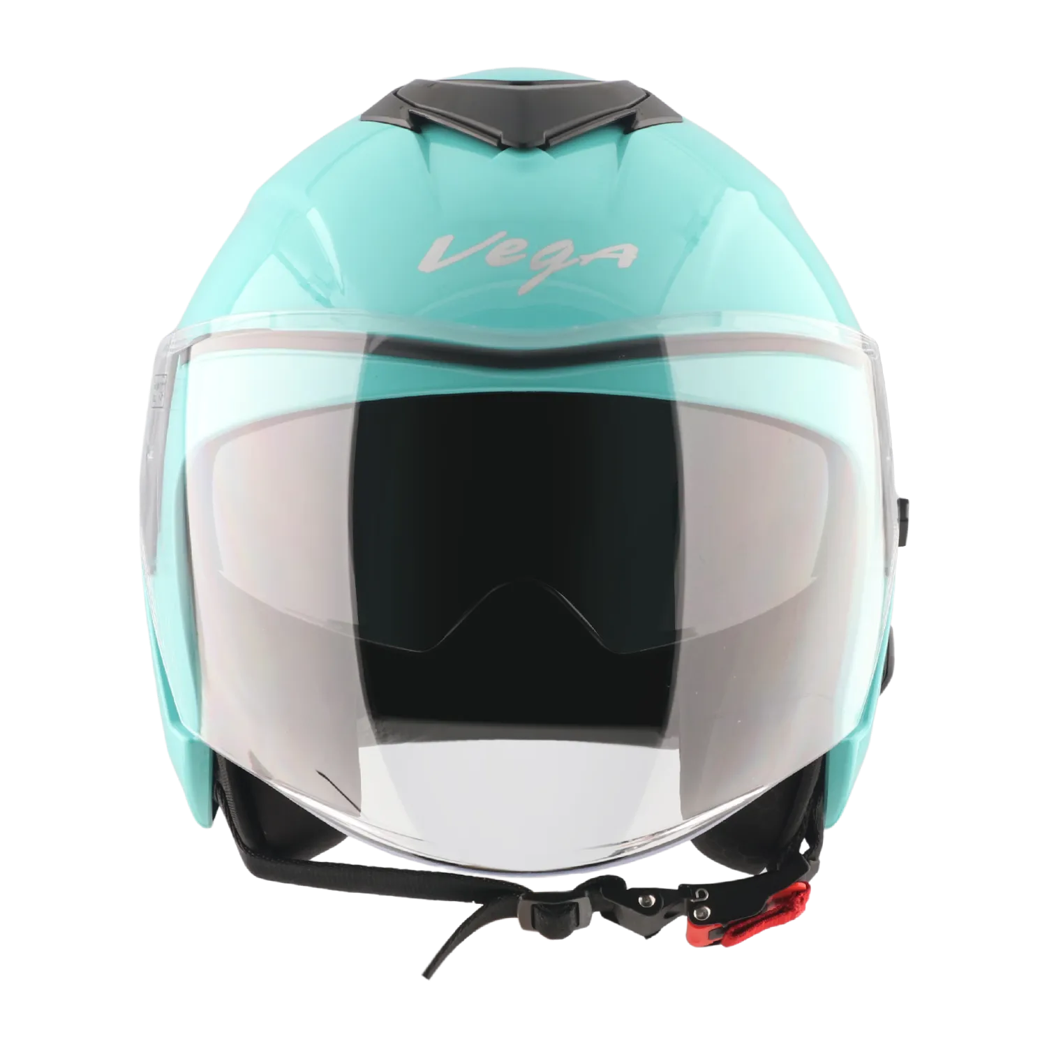 Vega Punch Solid Mint Half Face Helmet