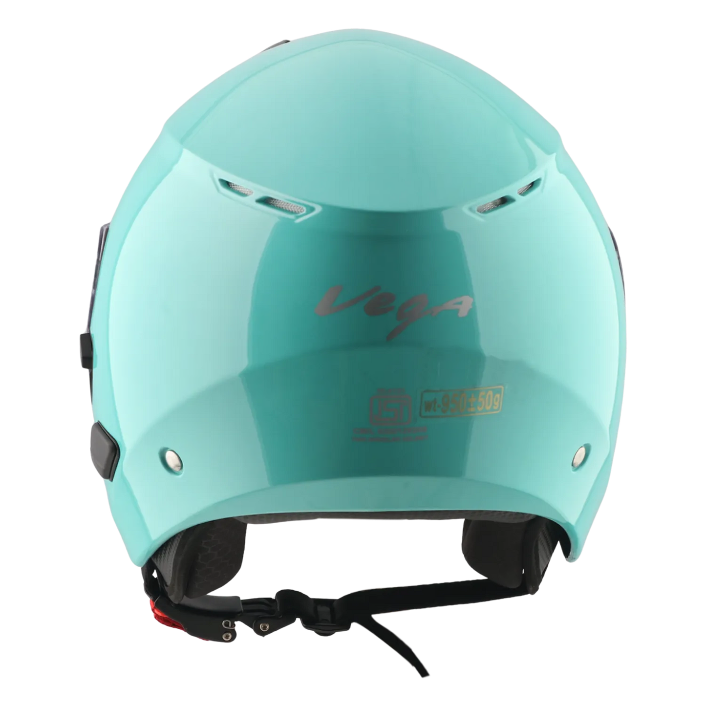 Vega Punch Solid Mint Half Face Helmet