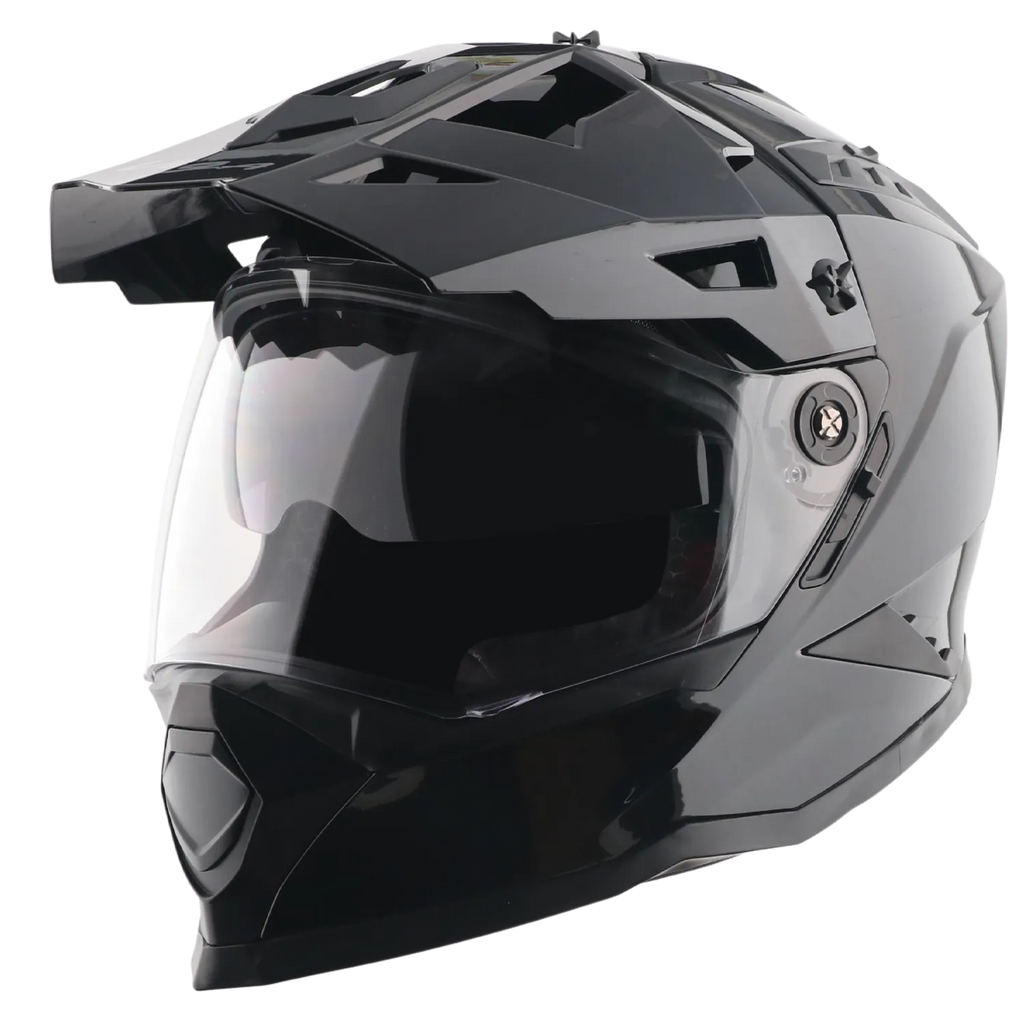 VEGA Slide Dx Solid Black Dull Full Face Helmet