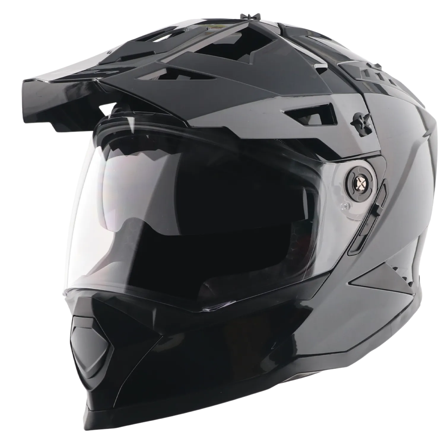 VEGA Slide Dx Solid Black Dull Full Face Helmet