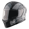 VEGA Sonic Dx Legend Black Grey Full Face Helmet