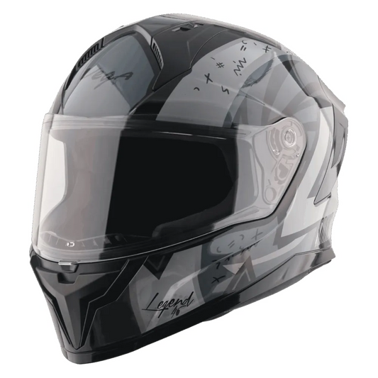 VEGA Sonic Dx Legend Black Grey Full Face Helmet