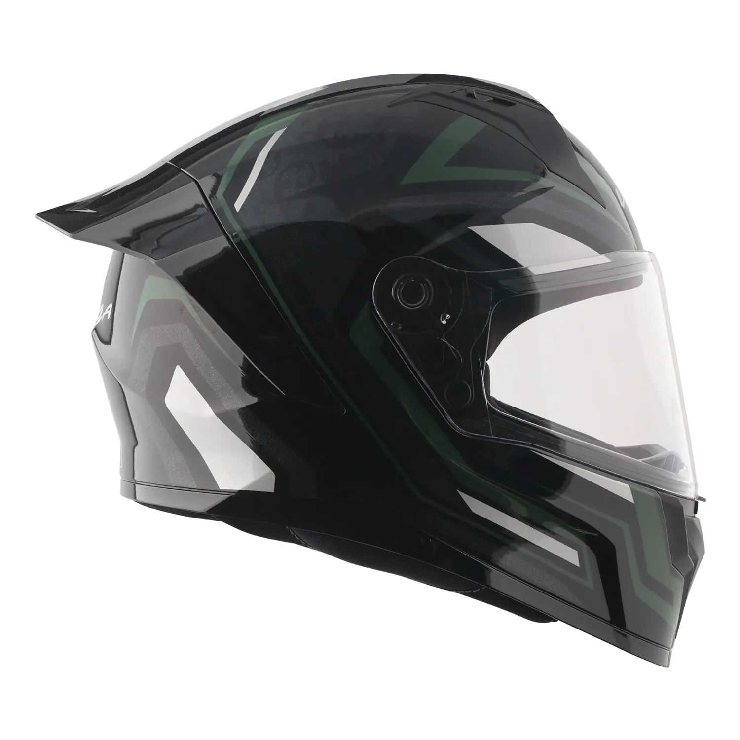 Vega Sonic Dx Shadow Black Gray Full Face Helmet