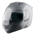 Vega Spike Athena Gray Flip Up Helmet
