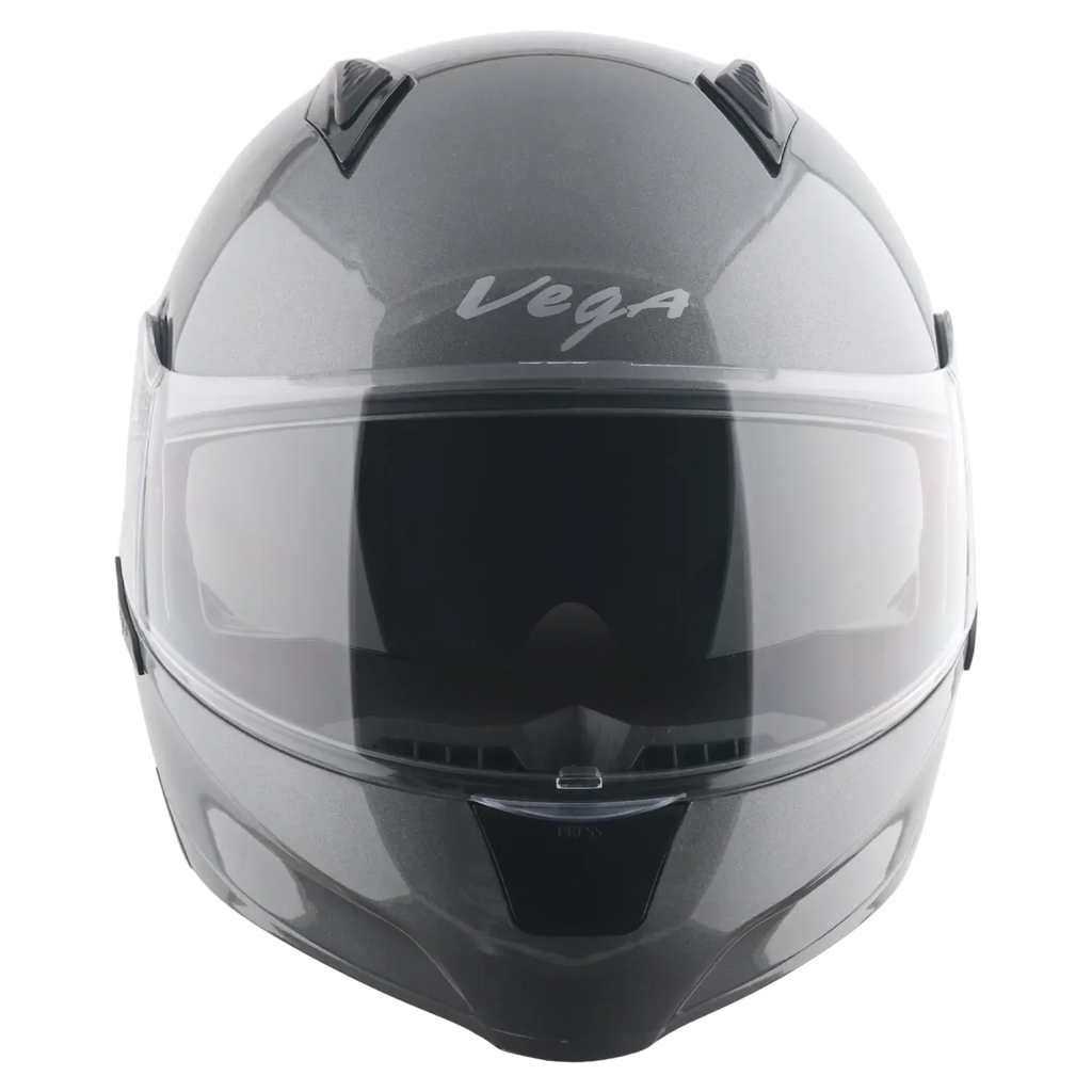 Vega Spike Athena Gray Flip Up Helmet